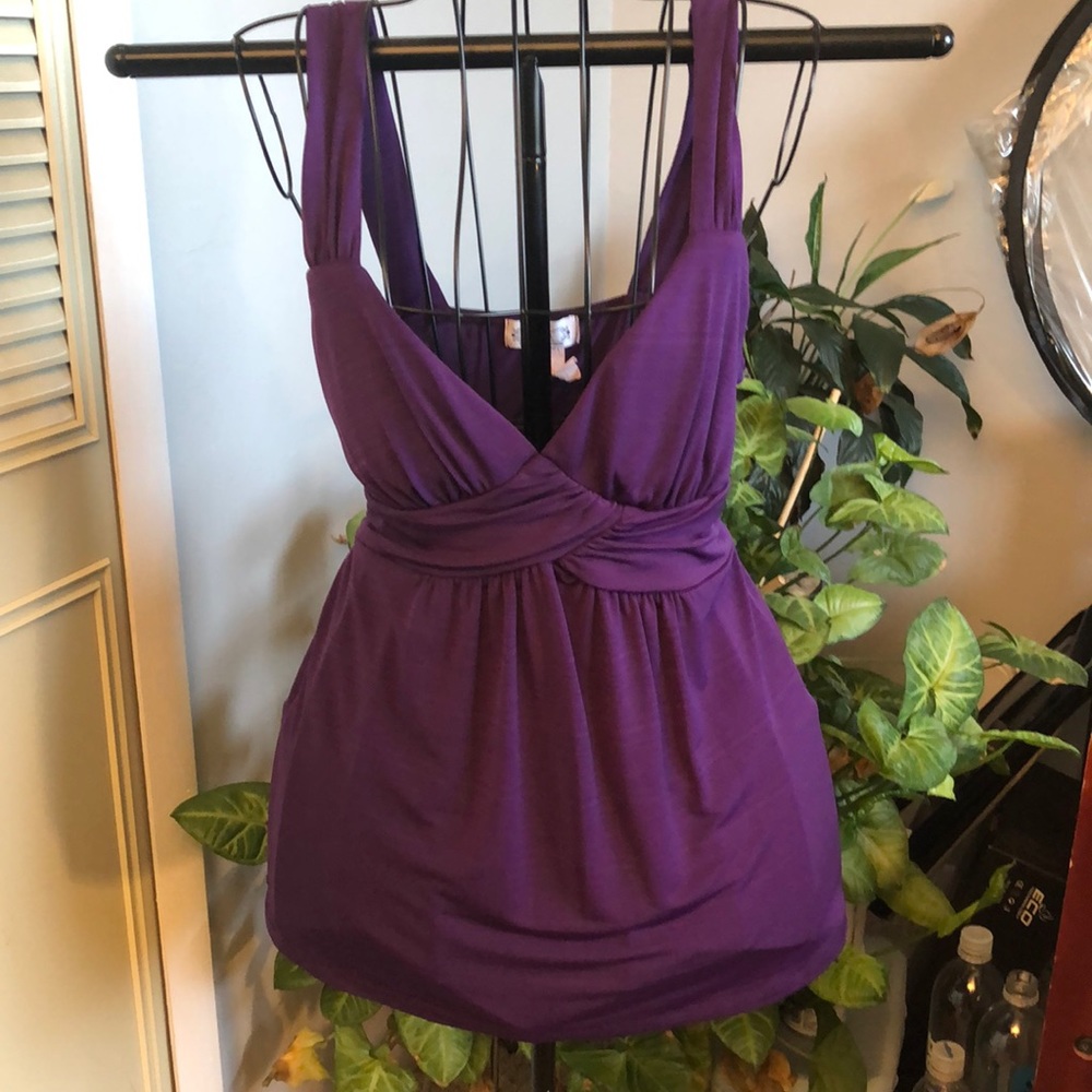 Purple summer top